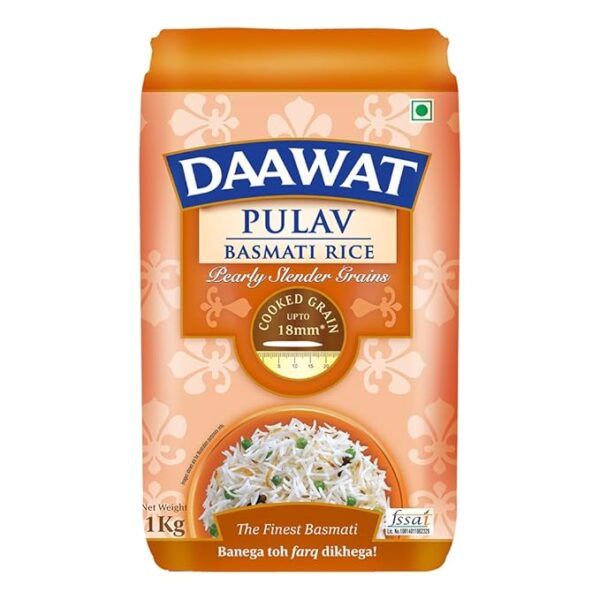 Daawat Pulav Basmati Rice 1Kg