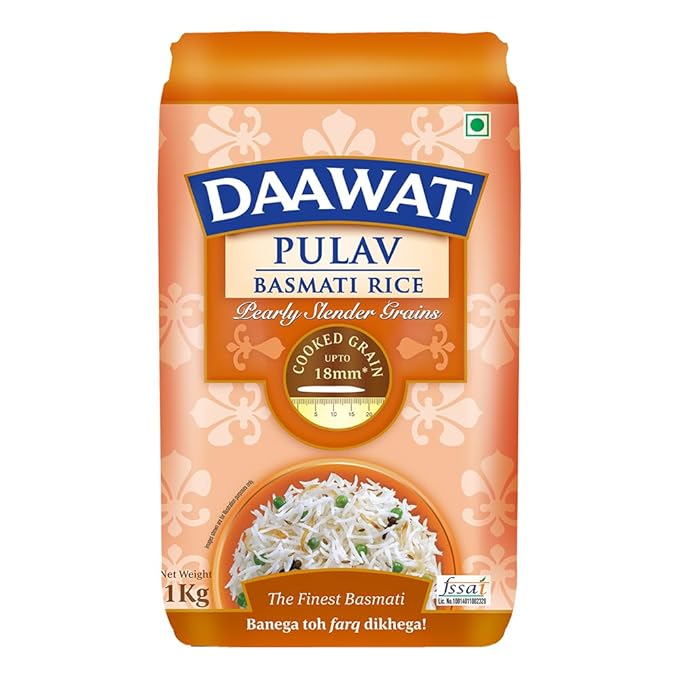 Daawat Pulav Basmati Rice 1Kg