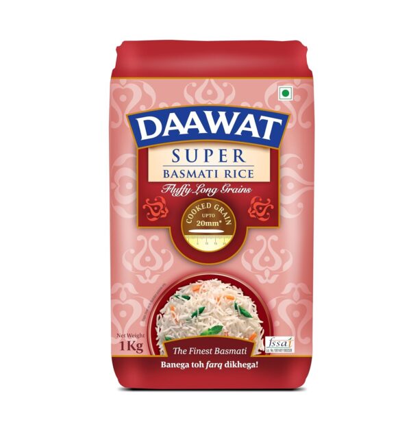 Daawat Super Basmati Rice 1Kg