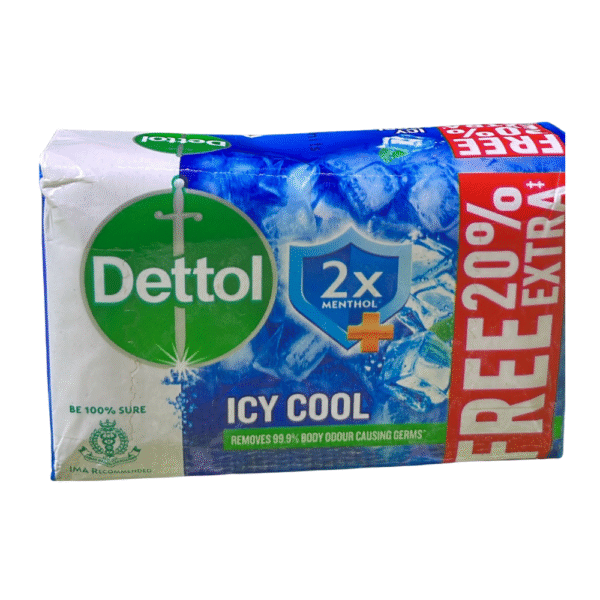 Dettol Intense Cool bar soap (1pc)
