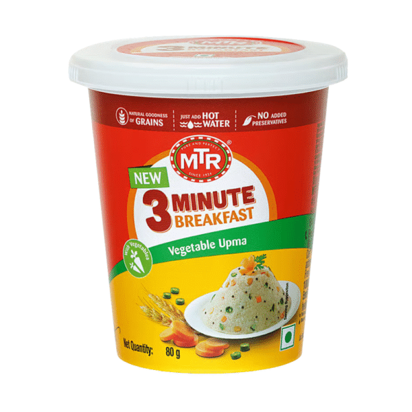 MTR 3 Minute Vegetable Upma (80g)