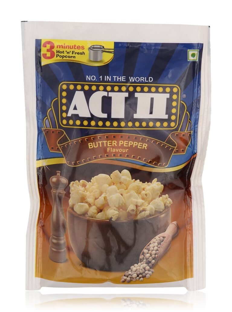 Act ll Instant Popcorn - Butter Pepper, 70g Pouch