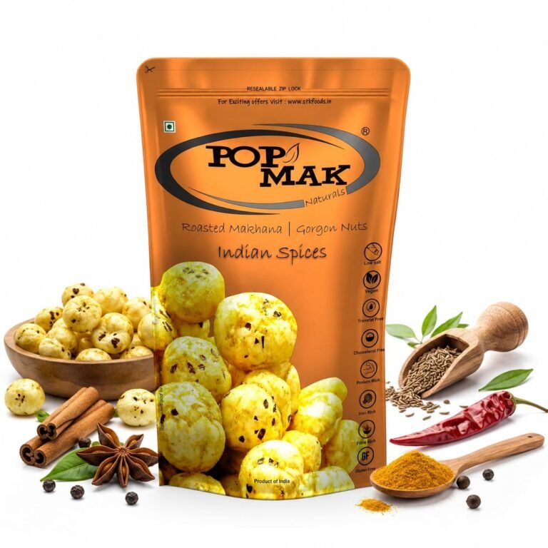 Popmak Roasted Makhana Indian Spices