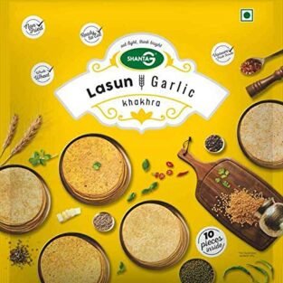 Shanta G Round Lasun Garlic Khakhra