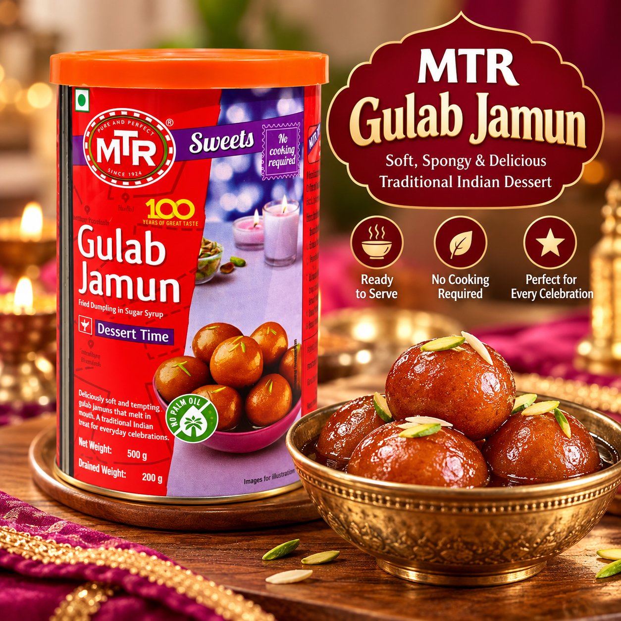MTR Gulab Jamun