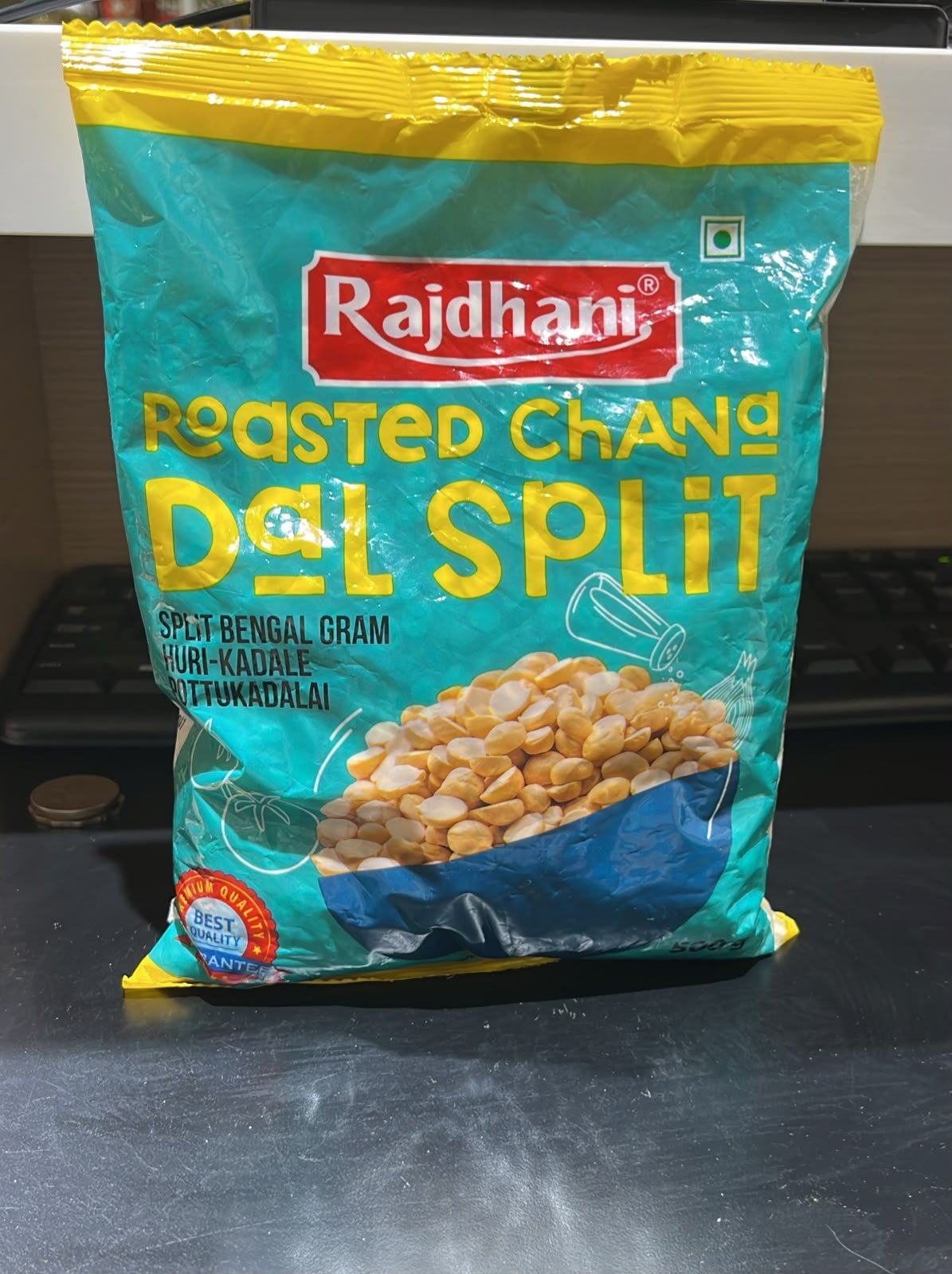 Rajdhani Roasted Chana Dal Split - 500g