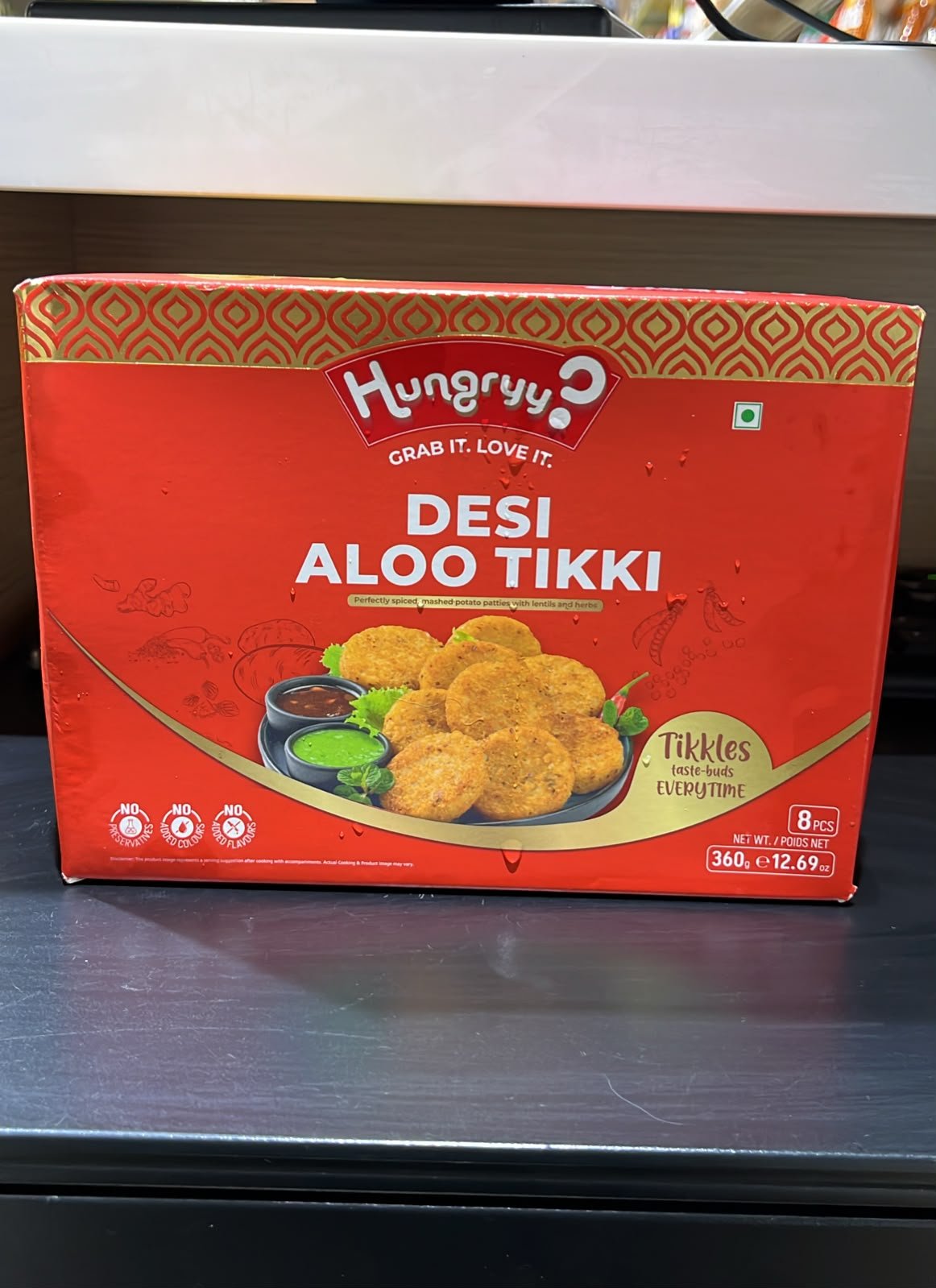 Hungry Desi Aloo Tikki - 360g